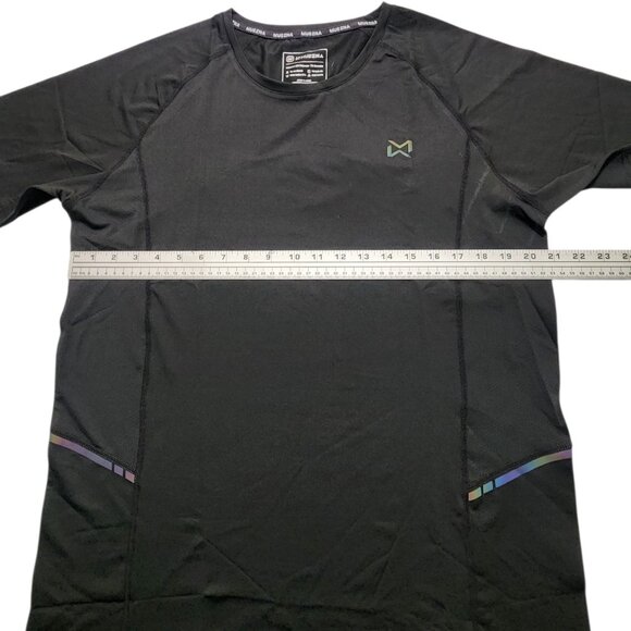 Muezna Men's T-Shirt Quick-Dry Workout Running Breathable Cool Performance Sz M - Picture 2 of 7